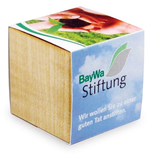 Plant-wood with seeds - Cress Plant-wood with seeds - Cress