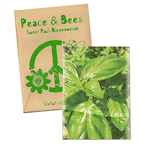 Seed-bag small - Natron kraft paper - Basil