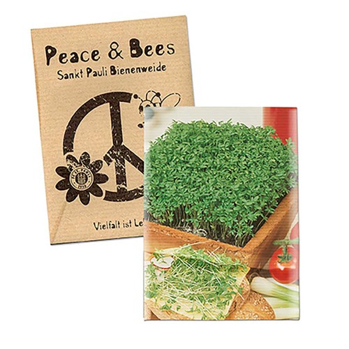 Seed-bag mini - Natron kraft paper - Cress