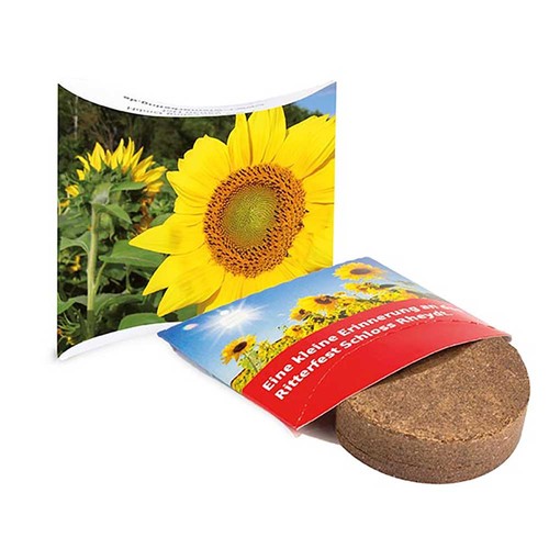 Plant-tab with seeds - Sunflowers
