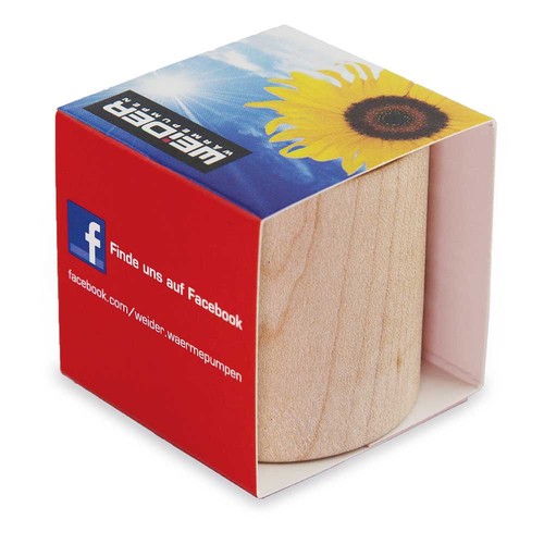 Plant-wood round with seeds - Forget-me-not Plant-wood round with seeds - Forget-me-not