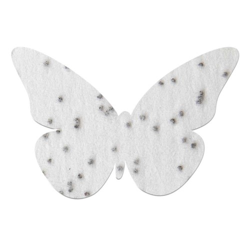 Seed-paper on A6-card - Butterfly Seed-paper on A6-card - Butterfly