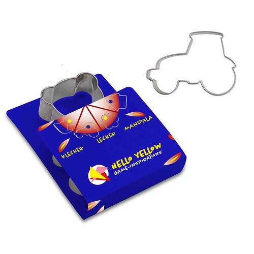 Baking-shape kids - Tractor, printing 4/0-c