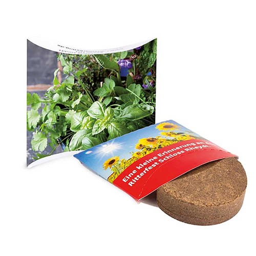 Plant-tab with seeds - Herb-mixture