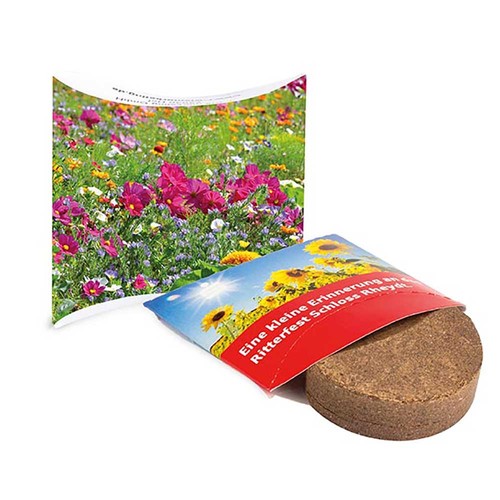 Plant-tab with seeds - Summerflowers mix