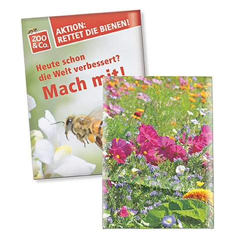 Seed-bag small - Recyclingpaper - Summerflowers mix