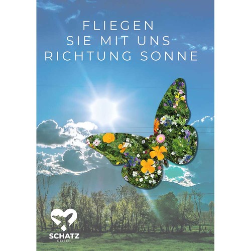 Seed-paper on A6-card - Flower Seed-paper on A6-card - Flower