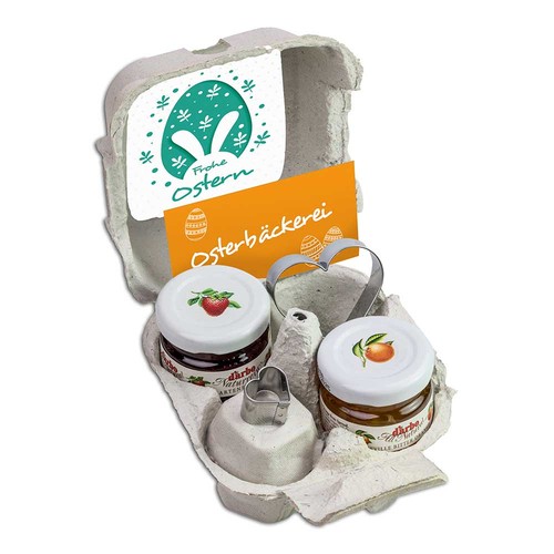 Baking set with heart - Easter - with digital printing