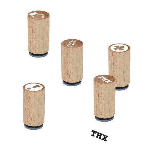 Mini Woodies - additional pad printing 1-c on the side Mini Woodies - additional pad printing 1-c on the side