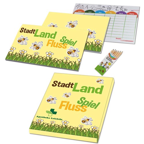 City-country-river - Set - individual - digital printing 4/0-c