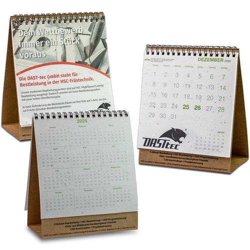 Seed paper desk calendar - tomato Seed paper desk calendar - tomato