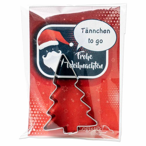 Baking-shape in bag - winter - bell