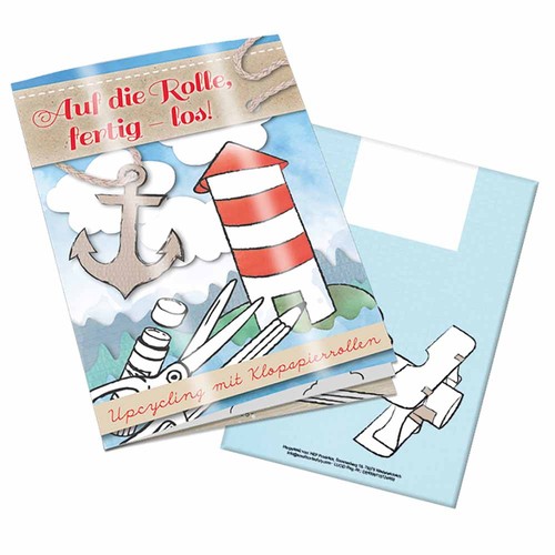 Upcycling book - Toilet paper rolls - neutral