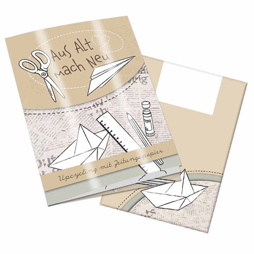 Upcycling book - Newspaper -  neutral