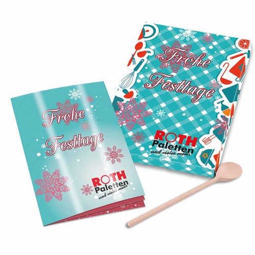 Recipe Book Set - Christmas - Set - individual - digital printing 4/0-c