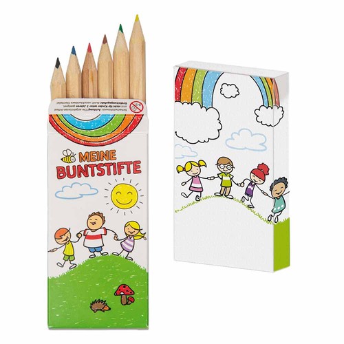 Coloured Pencil Box - Standard - without printing