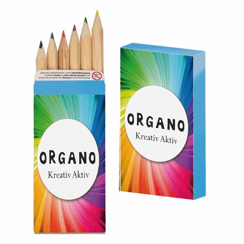 Coloured Pencil Box - individual - digital printing 4/0-c