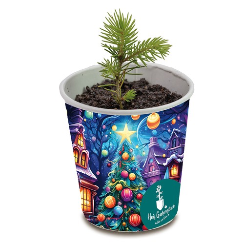 Christmas Tree To-Go - individual 4/0-c print Christmas Tree To-Go - individual 4/0-c print