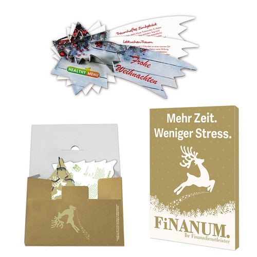 Baking-shape with recipe book comet - in a Christmas packaging (neutral) Baking-shape with recipe book comet - in a Christmas packaging (neutral)