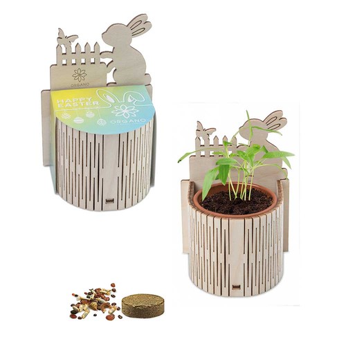 My Tiny Garden - Easter - Egg tree seeds, incl. Laser engraving