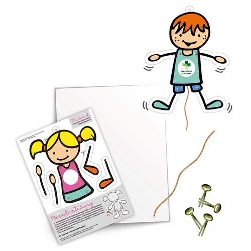 Jumping Jack Craft Kit A4 - in a white envelope