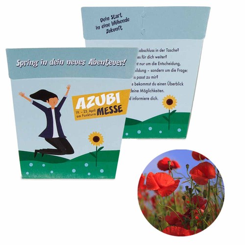 POTTI Card - seed set - Poppy