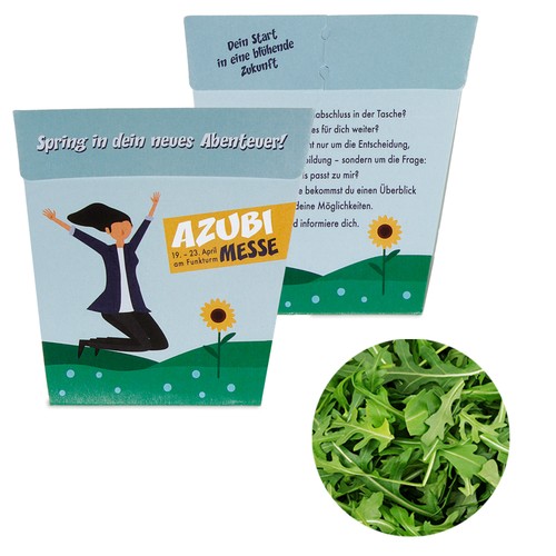 POTTI Card - seed set - Arugula