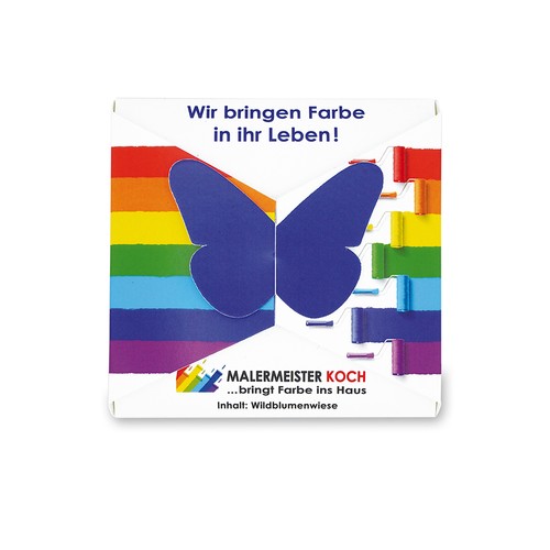 Closure – Butterfly Seed Card - Sunflower Closure – Butterfly Seed Card - Sunflower