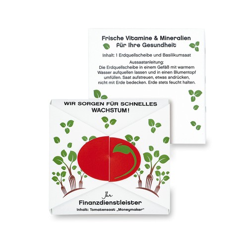 Closure – Oval Seed Card - Cress Closure – Oval Seed Card - Cress