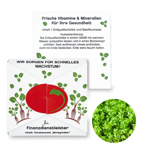Closure – Oval Seed Card - Cress