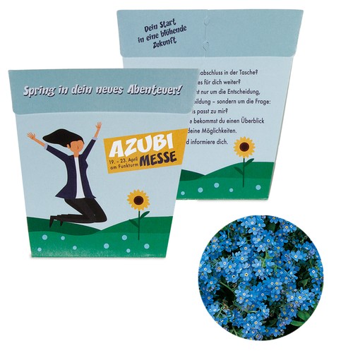 POTTI Card - seed set - Forget-me-not