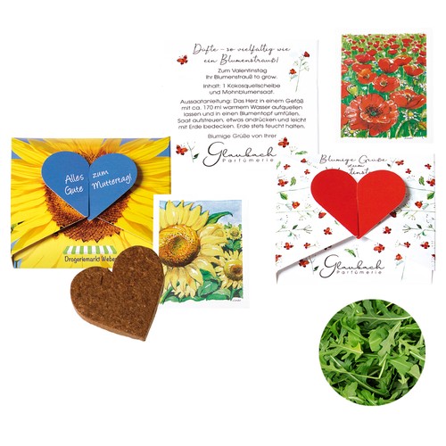 A Heart for… Seed Card - Arugula