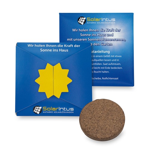 Closure – Star Seed Card - Meadow clover Closure – Star Seed Card - Meadow clover