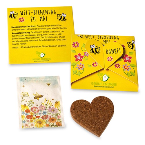 A Heart for… Seed Card - Basil A Heart for… Seed Card - Basil
