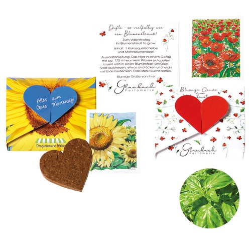 A Heart for… Seed Card - Basil
