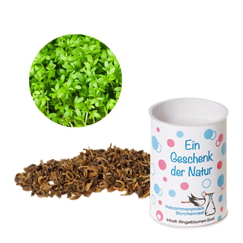 publicity drum - Garden cress