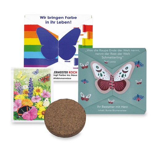 Closure – Butterfly Seed Card - Arugula Closure – Butterfly Seed Card - Arugula