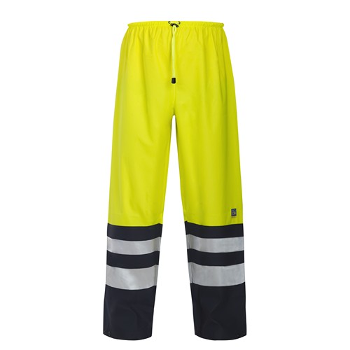 6504 PANTALON DE PLUIE - EN ISO 20471 CLASSE 2 EN 343 3/1, Projob, SquareNuts - Mataro Advice srl
