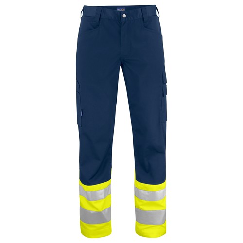 6533 PANTALON POLYCOTON PRIO - EN ISO 20471 CLASSE 1, Projob, SquareNuts - Mataro Advice srl