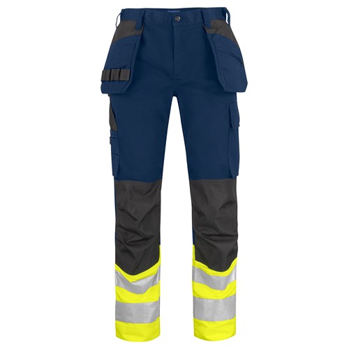 6534 PANTALON POLYCOTON PRIO - EN ISO 20471 CLASSE 1, Projob, SquareNuts - Mataro Advice srl