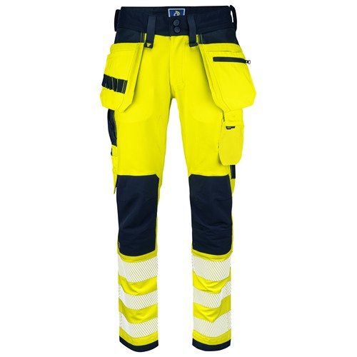 6573 PANTALON STRETCH - EN ISO 20471 CLASSE 2/1, Projob, SquareNuts - Mataro Advice srl