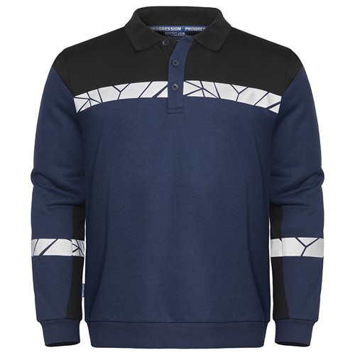 7100 PROGRESSION SWEATSHIRT POLO, Projob, SquareNuts - Mataro Advice srl