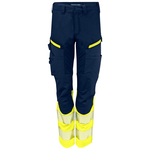 6538 PANTALON DE SERVICE STRETCH FEMME EN ISO 20471 CLASSE 1, Projob, SquareNuts - Mataro Advice srl