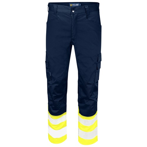 6537 PANTALON DE SERVICE STRETCH EN ISO 20471 CLASSE 1, Projob, SquareNuts - Mataro Advice srl