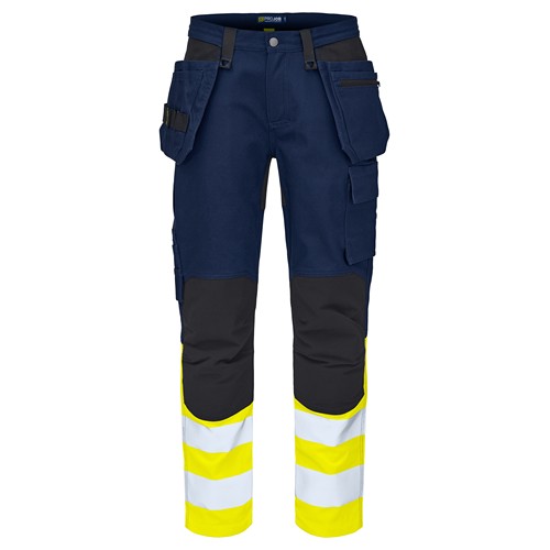 6560 PANTALON CORDURA STRETCH EN ISO 20471 CLASSE 1, Projob, SquareNuts - Mataro Advice srl