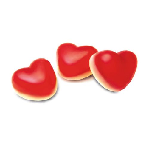 COEUR A LA FRAMBOISE AVEC MOUSSE A LA VANILLE dans un sachet personnalisable - 3