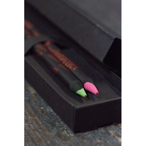 ETUI-FOURREAU BLACK 2 CRAYONS - 4