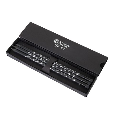 ETUI-FOURREAU BLACK 3 CRAYONS - 4