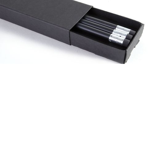 ETUI-FOURREAU BLACK 3 CRAYONS - 17