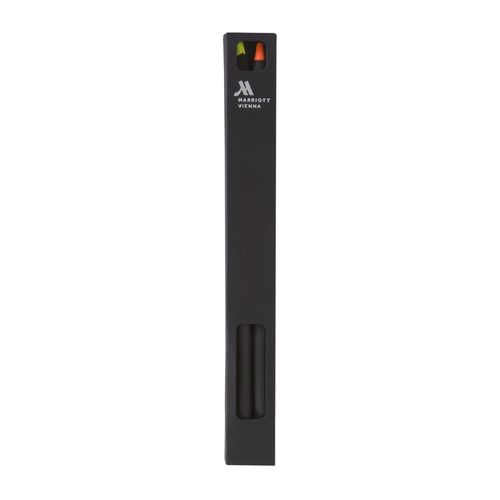ETUI CARTON BLACK 2 CRAYONS - 3